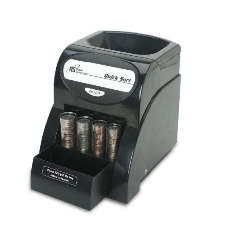 NEW Quick Coin Sorter Money Counter Machine Change Sort Count Wrapper Business
