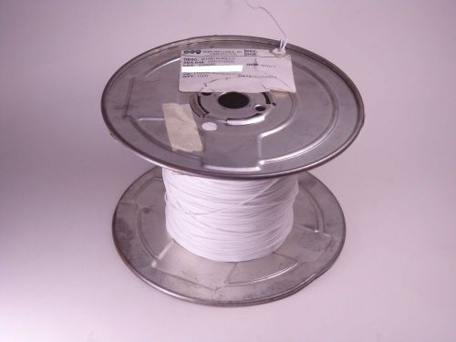 M16878/4BEE9 MIL Extruded PTFE Hookup Wire 24 AWG 19X36 White 995&#039; Partial