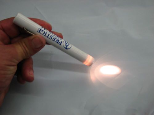DISPOSABLE PENLIGHT ( WHITE ) PRESTIGE MEDICAL - 4.5&#034; LONG, CLIP ACTIVATED Each