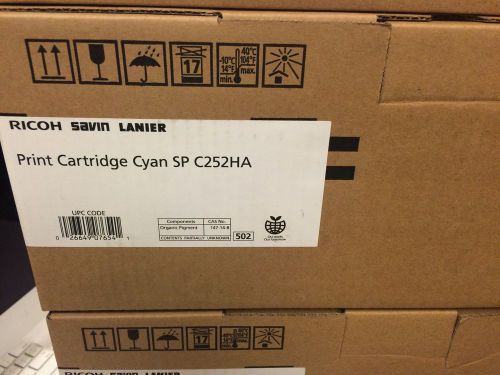 Richo Savin Lanier CYAN C252HA