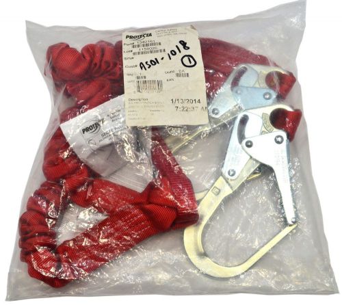 New/sealed! protecta 4.5-6 ft shock-absorbing 2-leg lanyard harness 310 lb. cap. for sale