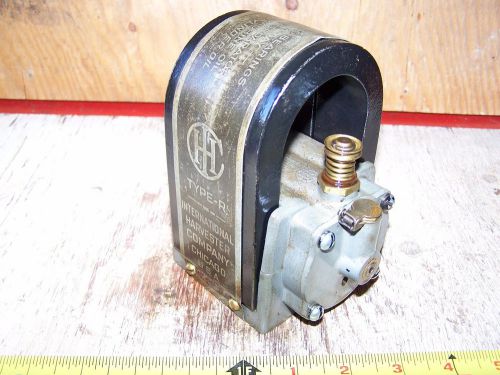 Old ihc r type m mogul hit miss gas engine motor magneto antique steam nice hot! for sale