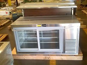 Randell 40048-am 48&#034; counter-top refrigerated pass through display case for sale