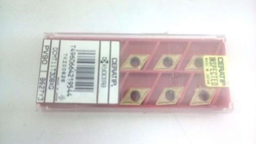 PACK OF 10 INSERTS KYOCERA DCMT11T308XQ DCMT32.52XQ PV90 CERMET INSERTS