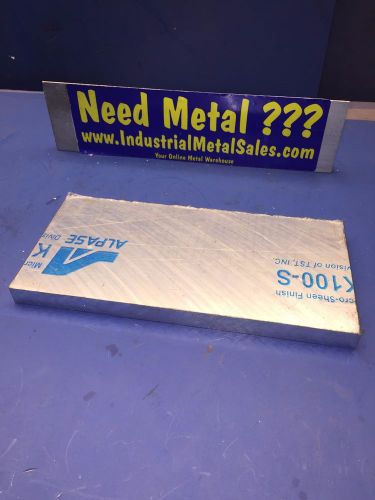 K100 aluminum tooling plate 5/8&#034; x 4-1/2&#034; x 9-1/2&#034;-long--&gt;free shipping !!! for sale