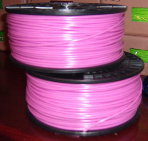 3D Printer Filament ABS 3mm Pink 1 kg/2.2 lb Makerbot Mendel Prusa