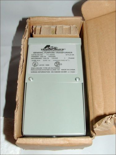 Acme electric distribution t-1-53004 transformer 240 x 480 primary volts 120/240 for sale