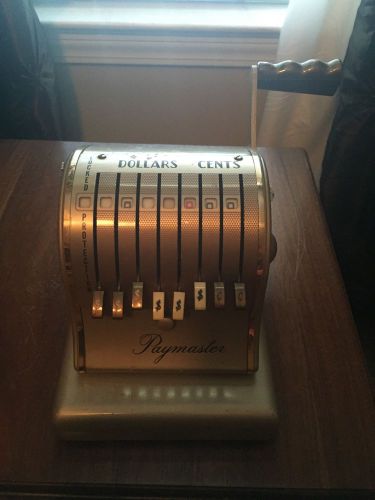 Vintage Working Check Writer Play master