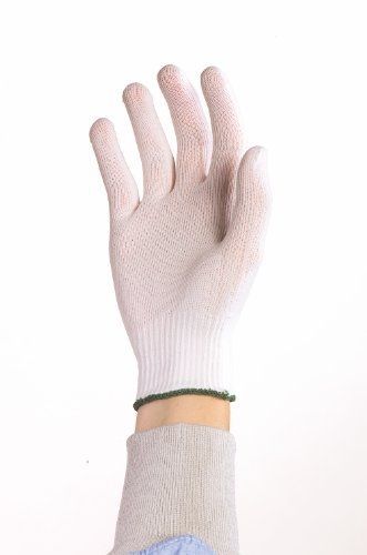 Berkshire BCR Nylon Full-Finger Glove Liners SK, Medium Bulk Size (Bulk Pack of