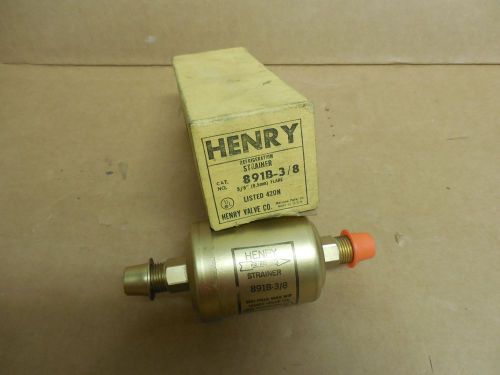 New henry valve strainer 891b-3/8 3/8&#034; flare for sale