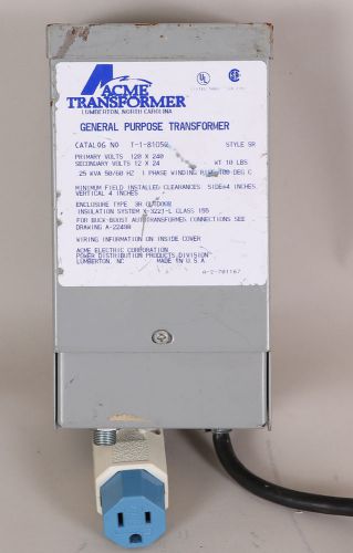 Acme transformer t-1-81050 for sale