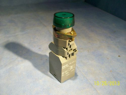 EAO 704.970.0  Push Button Pilot Light Green