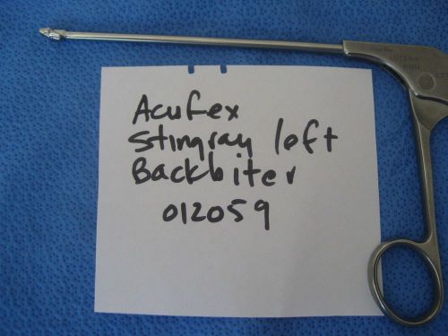 ACUFEX Arthroscopy Handheld instrument Stingray Backbiter left 012059