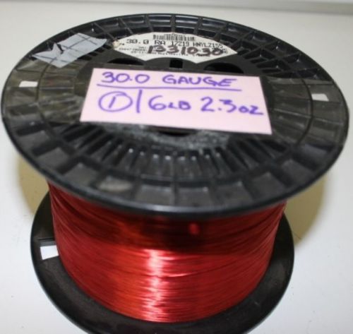 30.0 Gauge Rea Magnet Wire 6 lbs 2.3 oz / Fast Shipping / Trusted Seller !