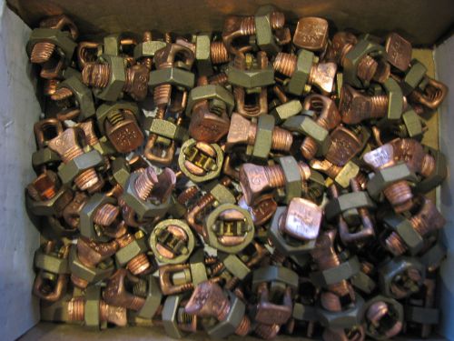 Nsi n-4 split bolt connectors qty 72 for sale