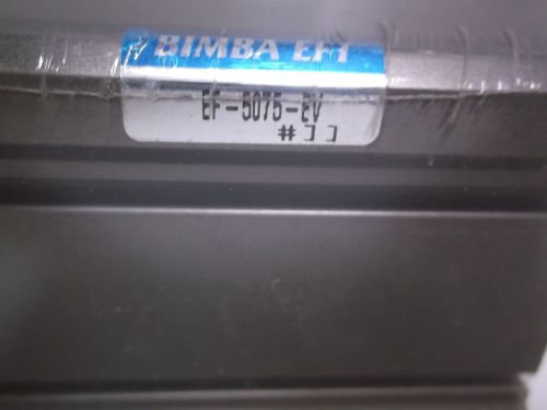 Bimba ef-5075-ev pneumatic cylinder *new out of box* for sale