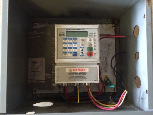 Sumitomo nt2012-2a2 ntac 2000 3 hp variable frequency drive for sale