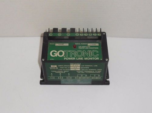 Gotronic 553100 240v Power Line Monitor Used