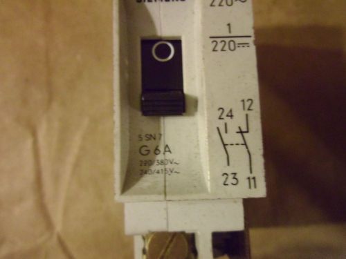 Siemens G6A circuit breaker