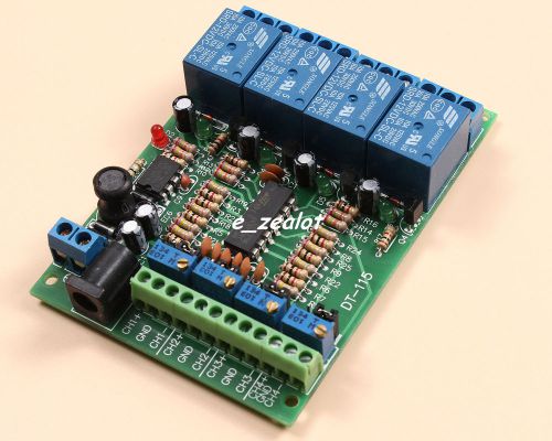 Dc 12v 4-channel voltage comparator perfect lm393 comparator module for sale