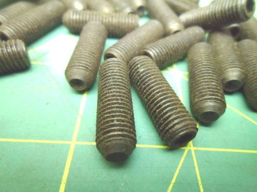 Socket head set screw 5/16-18 x 3/4 knurled cup point qty 30 #59797 for sale
