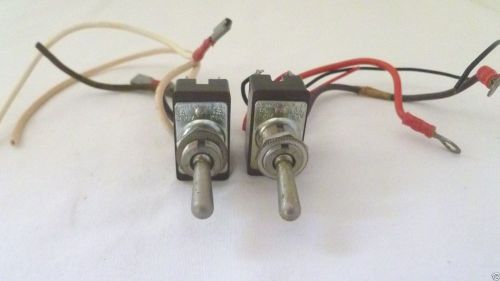 Pair On / Off Throw Toggle Switch AC 250V/3A 125V/6A