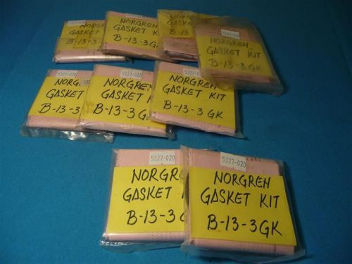 Lot 3pcs Norgren B-13-3 GK Gasket Kit
