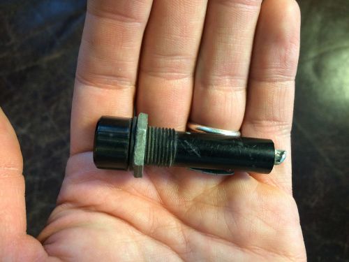 Vintage littelfuse fuse holder screw-down full-size with hardware for tube amp for sale