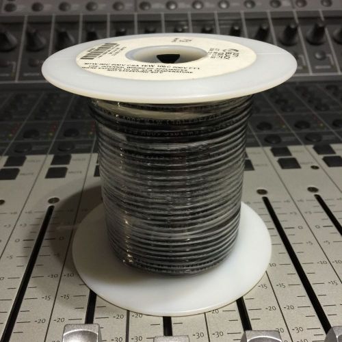 100ft alpha wire 22 awg 3071 black - machine, tool, equipment wire &amp; cable, new for sale