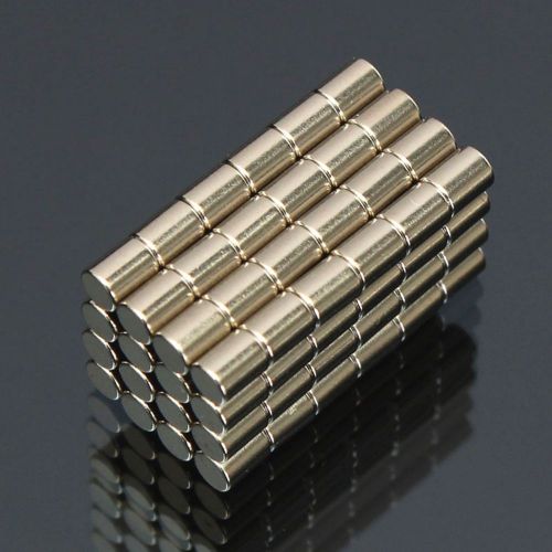 100pcs 3x4mm neodymium disc super strong rare earth n50 fridge magnets for sale