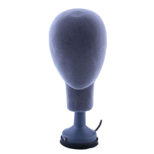 styrofoam MANNEQUIN MANIKIN head hat 52cm Head Circumference flat base