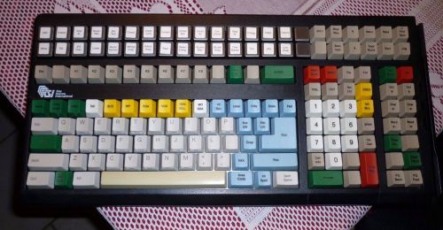 Ksi cherry mx black serial keyboard 1390 pos keyboard plus card reader (s4-4) for sale