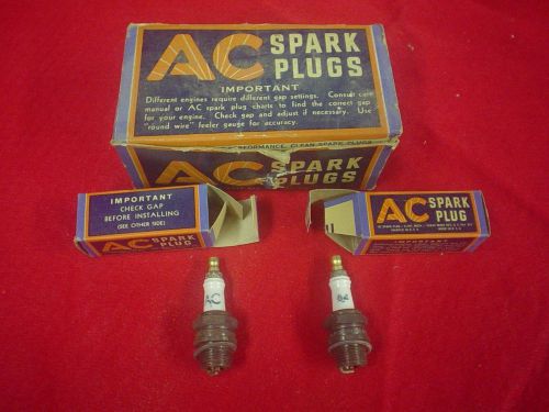 AC SPARK PLUGS 84 CHEVROLET OLDS PLYMOUTH HUDSON PACKARD CADILLAC DODGE PONTIAC