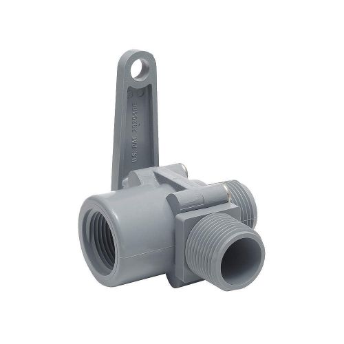 Specialty manufacturing co ball valve, 3-way, fnpt x mnpt, 3/4 in, 3cha6 for sale