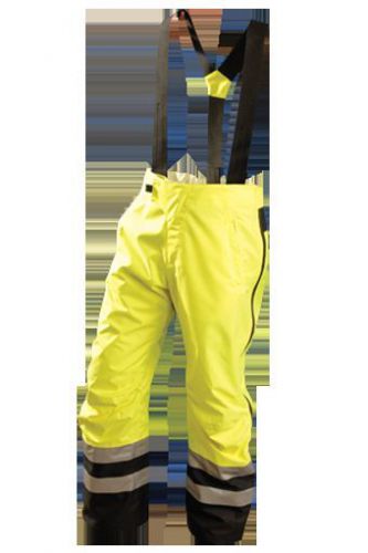 OCCUNOMIX SP-BRP-YXL Hi-Vis Breathable Rain Pants, Yellow, XL