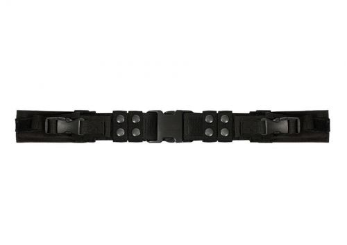 Black deluxe fully adjustable tactical security police quick release duty belt for sale