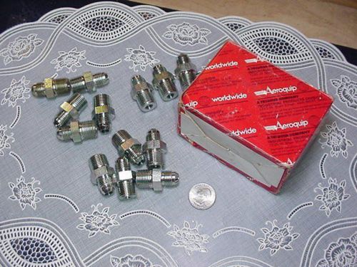 Aeroquip 2021-6-6s, 2021 adapter 3/8 inch external pipe to 37? flare (13) pieces for sale