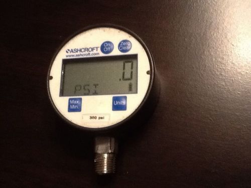 Ashcroft 300 psi digital test gauge 25d1005ps02l300# for sale
