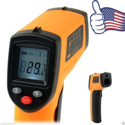 Non-Contact LCD IR Infrared Laser Digital Temperature Thermometer Gun Point NEW