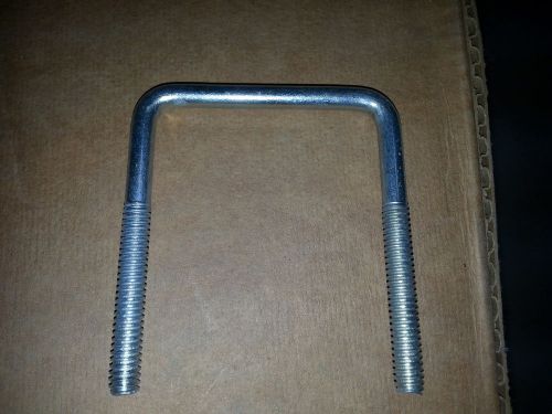 Lot of 10 square trailer u bolts &amp; nuts 2 1/2&#034; l x 2&#034; w for sale