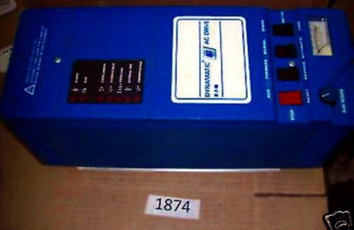 (1874) dynamatic eaton af-100302-0480 ac drive 3hp for sale