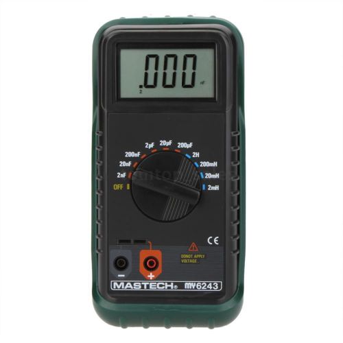 MASTECH MY6243 Portable Digital LC Capacitance Meter Capacitor Inductance Tester