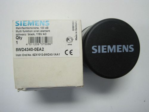 Siemens 8WD4340-OEA2 Multi-Function Siren Element **NEW**