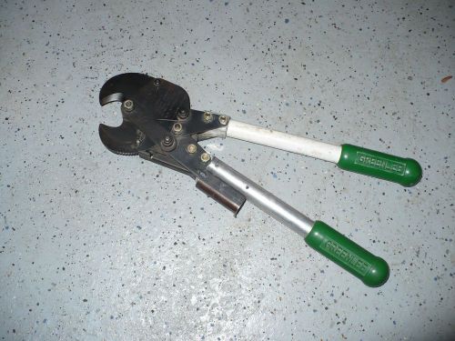 GREENLEE 774 RATCHET CABLE CUTTER ( 750MCM CABLE )