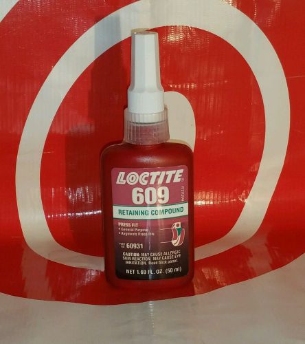 *new* loctite 609  50ml  retaining compound  60931 for sale