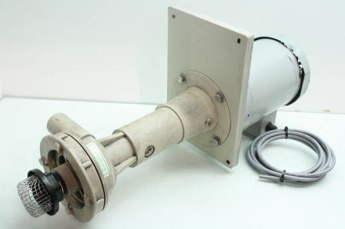 Serfilco p-39-1123-h eo 1 series vertical pump chemical duty 10-55gpm ip54 nptl2 for sale