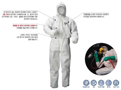 Protective clothing CleanGuard A40 XP hood 1BOX(24PCS)