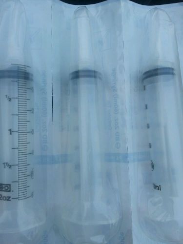 Lot of 40 BD Syringes 2 oz 60 ml cc Catheter Tip with Cap NEW #309620 Sterile