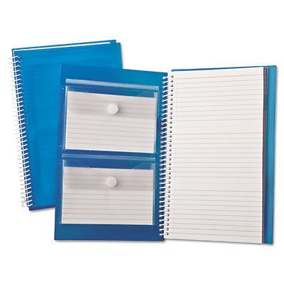 Index Card Notebook, Ruled, 3 x 5, White, 150 Cards per Notebook 40288
