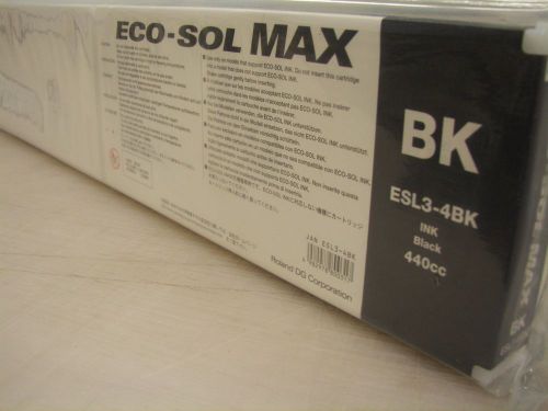 SEALED ROLAND 440ml BLACK ECO-SOL MAX INK CARTRIDGE